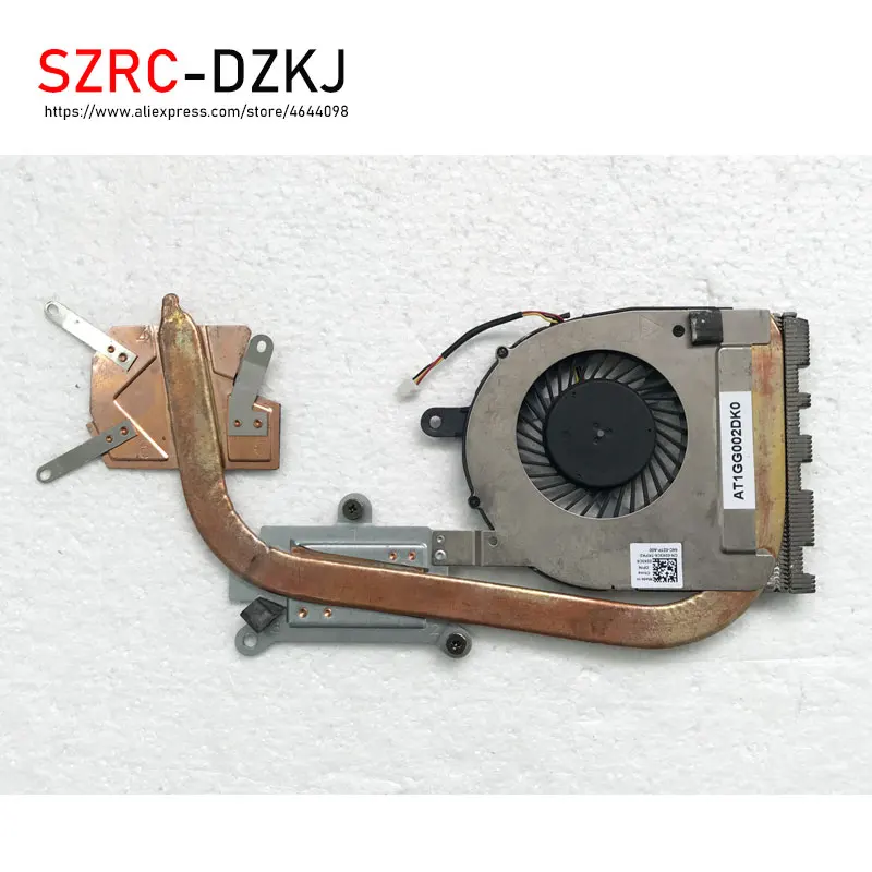 

SZRCDZKJ Original For Dell eInspiron5559 5558 3559 3459 0243C6 Cooling Fan Heatsink Assembly Radiator Cooler WORKING AT1GG002DK0