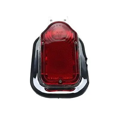 Tombstone Brake Tail Light For Honda Kawasaki Suzuki Yamaha Chopper Cruiser FL