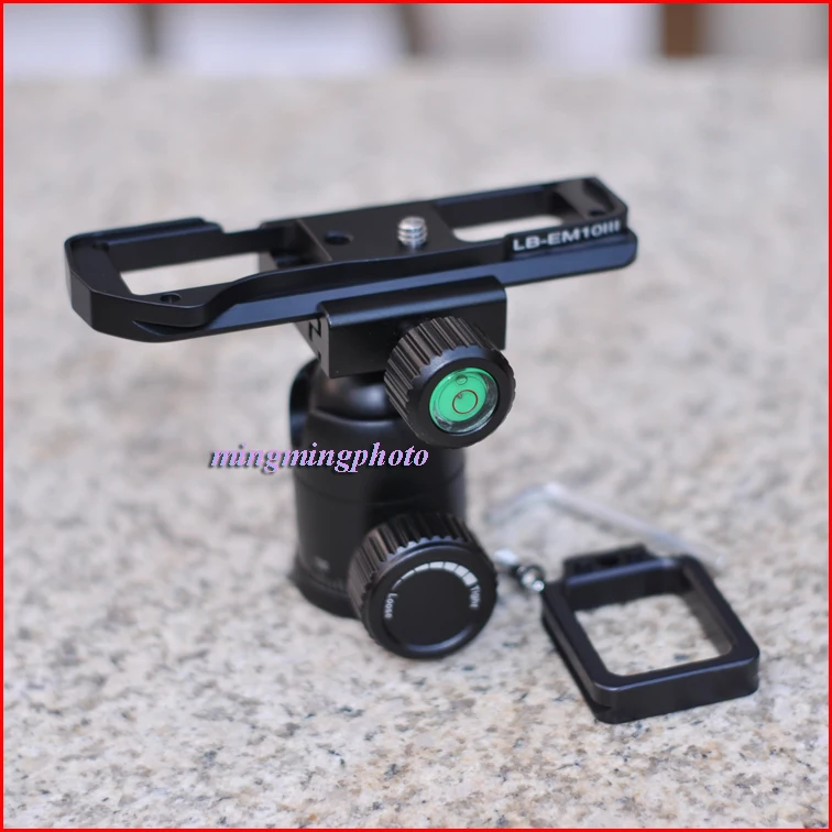 Quick Release L uchwyt płytki/uchwyt wspornika do Olympus OM-D E-M10 EM10 E-M10III EM10III RRS SUNWAYFOTO Markins kompatybilny
