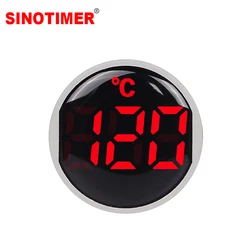 22mm LED Digital Display Tempetature  Indicator Signal Thermometer  Measuring Range -20-120 Celsius