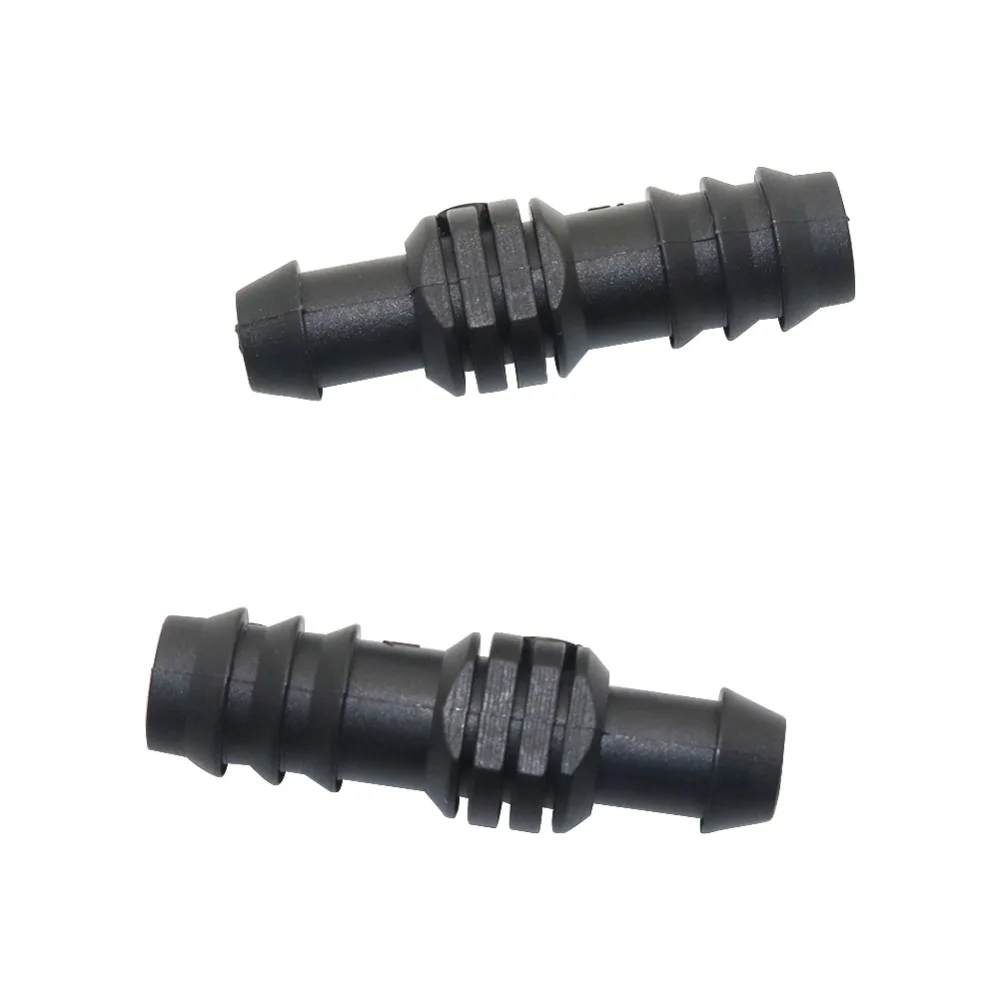 

DN16 hose Bypass tube connector Barbed Straight Hose Connector Industrial ventilation Irrigation Joint tube 20 Pcs