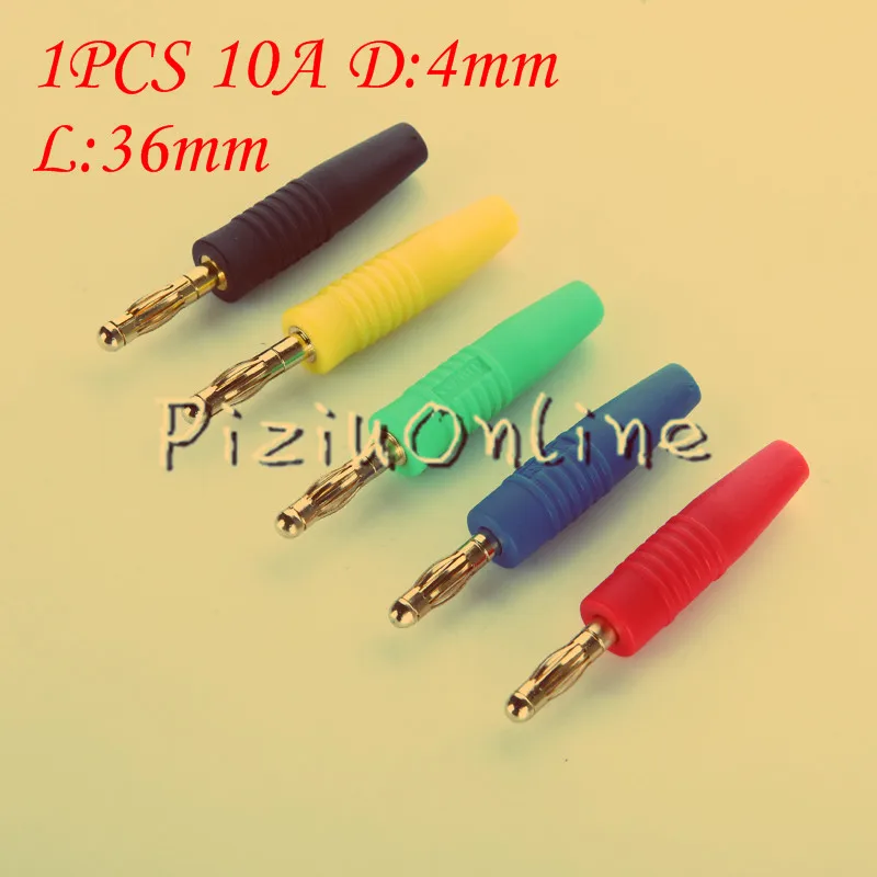 1pcs/lot YT187 High quality 4mm Gold Plated Welding Banana Plug The speaker plug The horn line audio cable connector