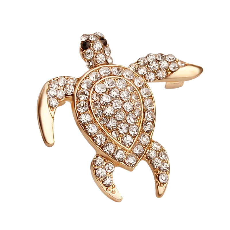 crystal animal pins brooches bee gecko lizard Turtle elephant peacock cat pin full rhinestone broche High heel crown violin boat