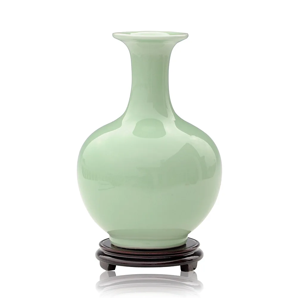 

Forest Jingdezhen ceramics Antique pomegranate shadow Celadon vase crafts home furnishings Decoration