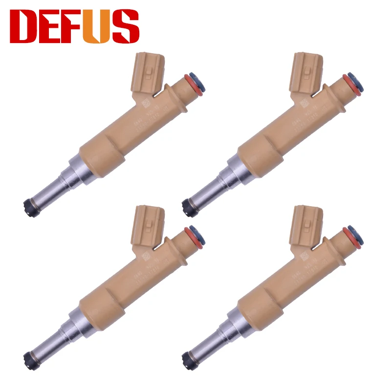 

DEFUS 4PCS Fuel Injector Nozzle 23250-0T010 for Toyota Corolla Scion xD 1.8L L4 23250-39145 23250-37010 23250-0T020 New