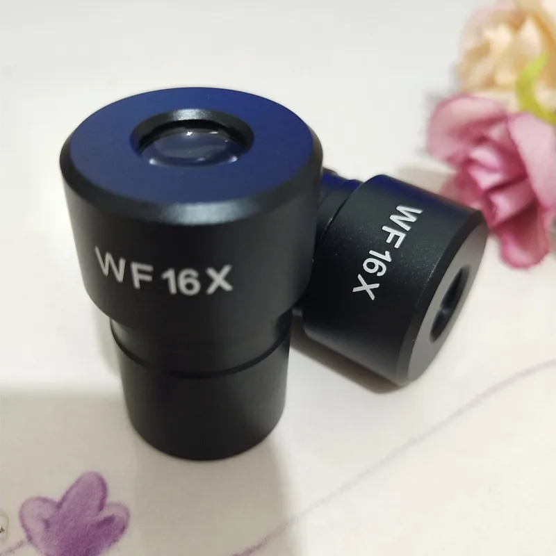 WF16X Ingrandimento Piccolo Laboratorio Gli Studenti Usano Microscopio Biologico Lente Oculare con il Formato Di Montaggio 20mm