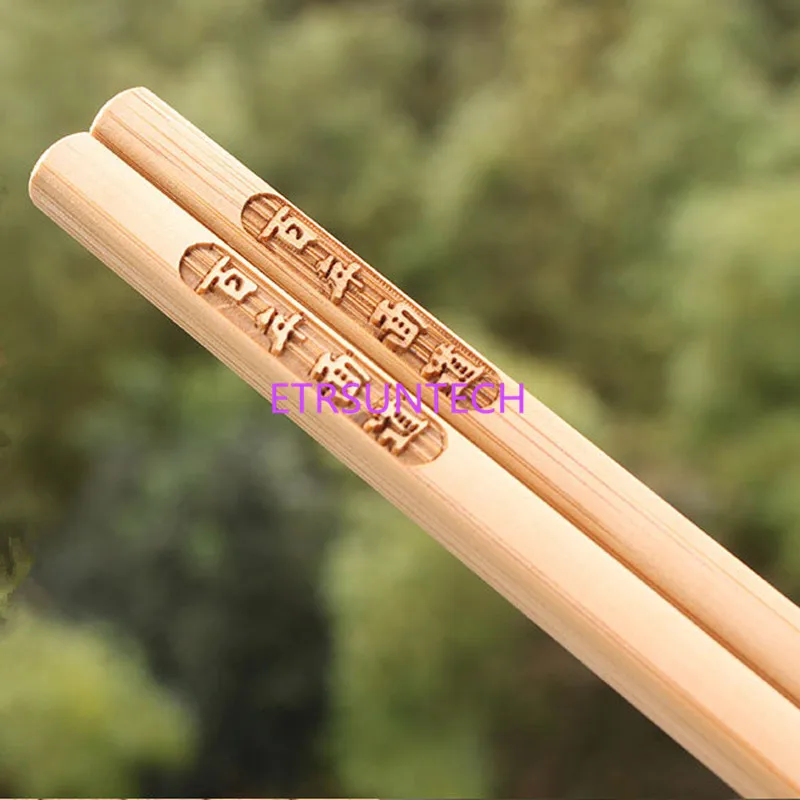 200Pair/Lot Chinese Bamboo Chopsticks Bamboo Japanese Style Gift For Tableware Free Customized Engraving Logo