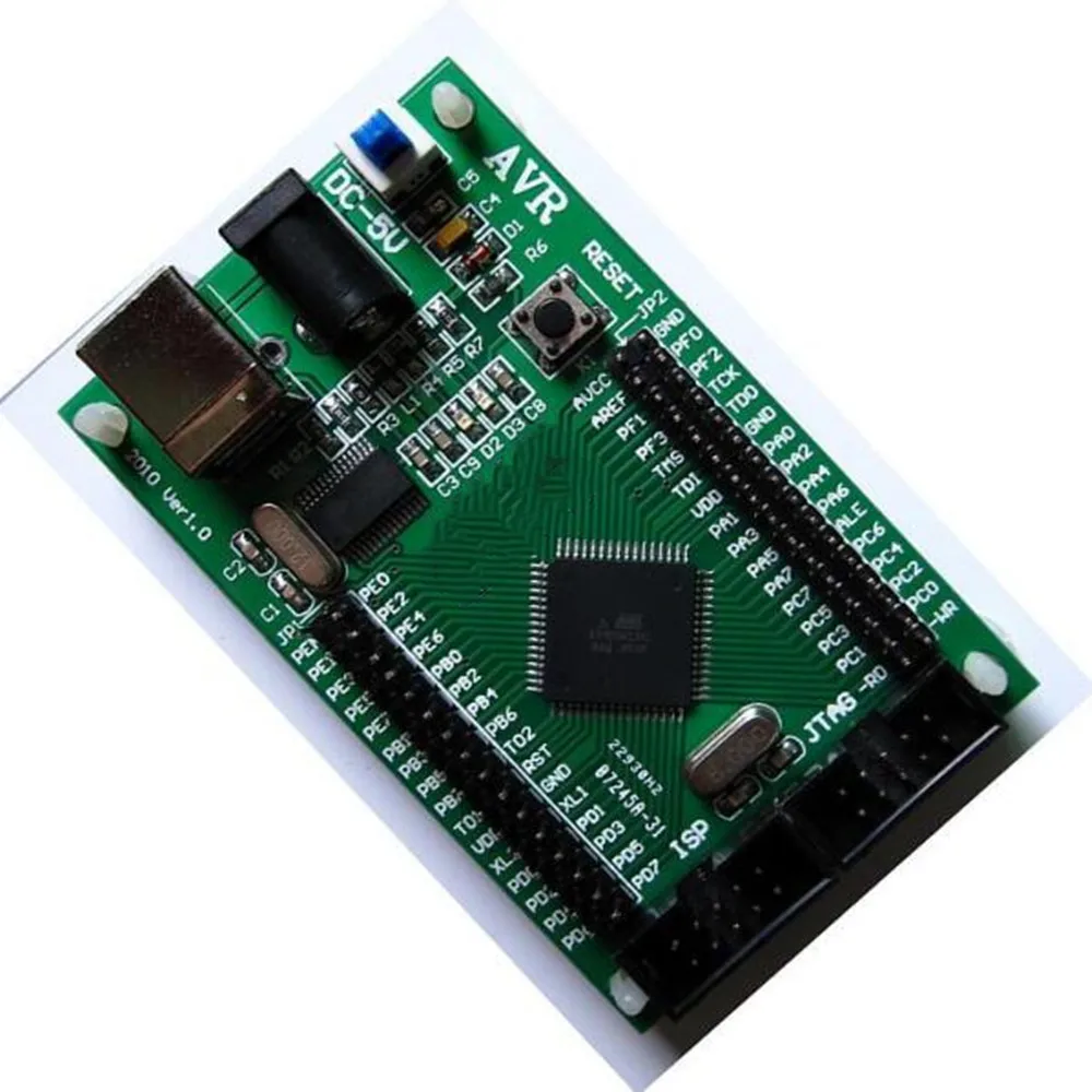 ATMEGA128 development board AVR microcontroller small system board learning development core board