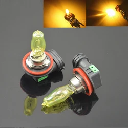 2pcs H1/H3/H4/H7/H11/9005/9006/H8/H9 55W 100W 12V HOD Xenon Yellow 3000k Halogen Car Head Light Globes Bulbs Lamp Fog Light