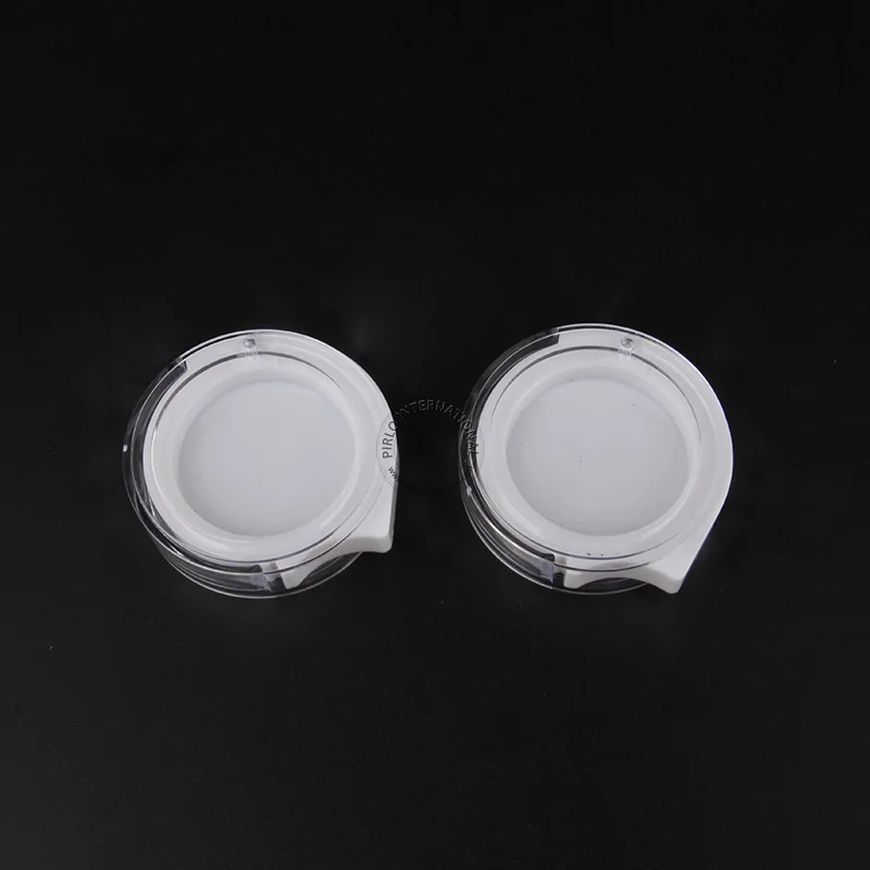 New Arrival 2g Empty Plastic Eye Shadow/Cream/Blush Jar 2ml Lipstick Packaging Box Cosmetic Containers 50pcs/lot