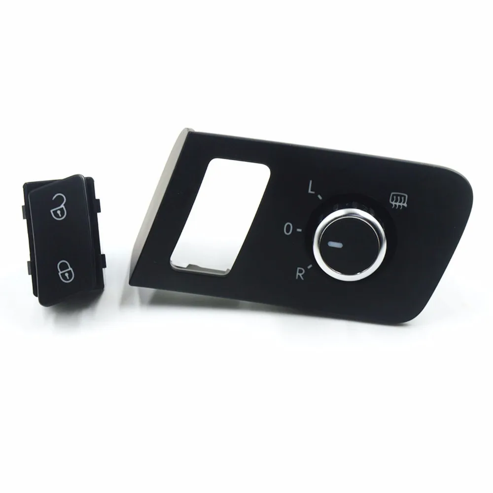 High quality Central lock switch + side mirror switch Button for Volkswagen VW caddy touran 1T0 962 125 1T1 959 565A 1T1 959 552