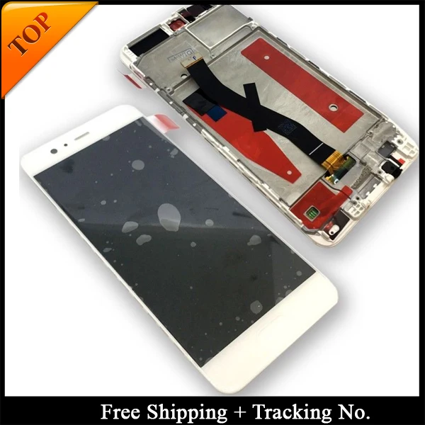 Tracking No. 100% tested  For HUAWEI P10 LCD 5.1' VTR-L09 VTR-L10 VTR-L2 Display LCD Screen Touch Digitizer Assembly