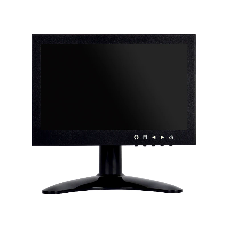 7 Inch HD CCTV TFT-LED Monitor with Metal Shell & HDMI VGA AV BNC Connector for PC & Multimedia & Donitor Display & Microscope