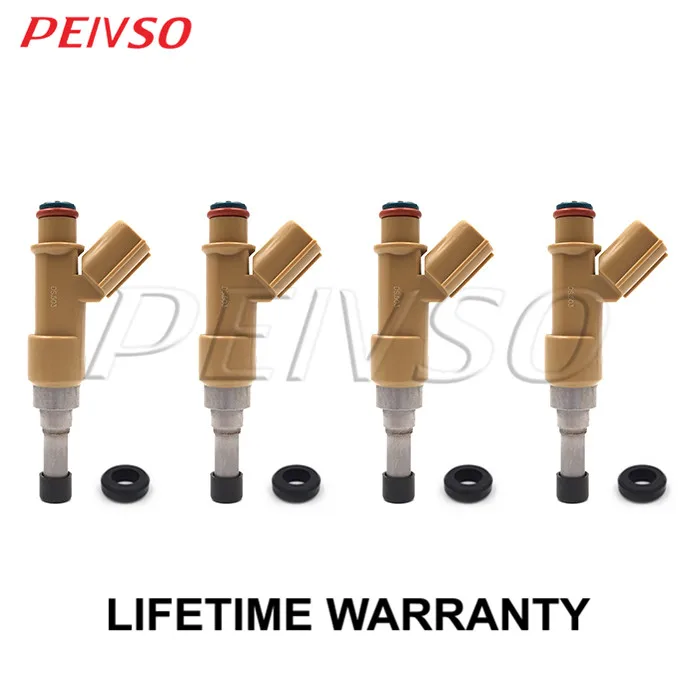 

PEIVSO 4pcs 23250-0C090 23209-0C090 Fuel Injector For Toyota tundra 2002-2014