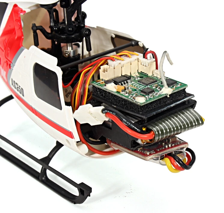 Original XK K123 6CH Brushless AS350 Scale 3D6G System RC Helicopter RTF Upgrade WLtoys V931