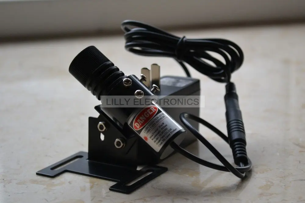 650nm 60 mW Rote Laser Linie Locator Modul mit halter und AC adapter