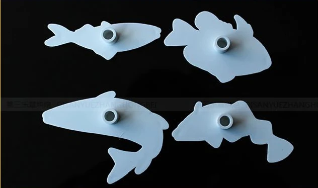 4 pcs/set DIY Fish Shape Bakeware Mold Baking Cake Tools Sugar Craft Mould Cake Decoration Mold E235