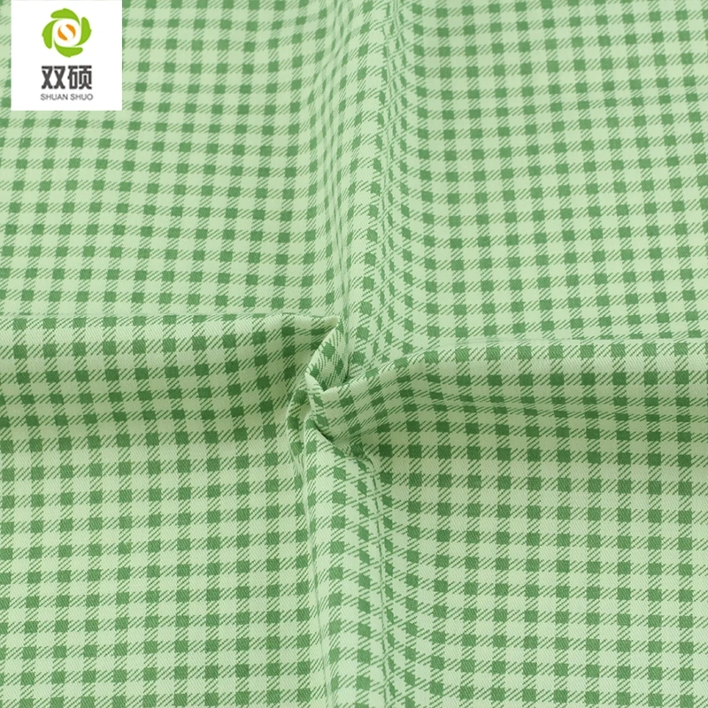 Shuanshuo Fresh Green Group Fat Quarter Patchwork Cloth Sewing Different Sizes 100% Cotton Meter Fabric 40*50CM  5PCS/LOT