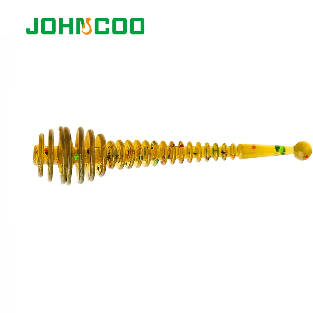 JOHNCOO UL Fishing Floating Fishing Lure TPR Soft Silicone Lure 0.85g 1.3g Soft Bait 12pcs Swimbaits UL Jigging Lure Trout Lure