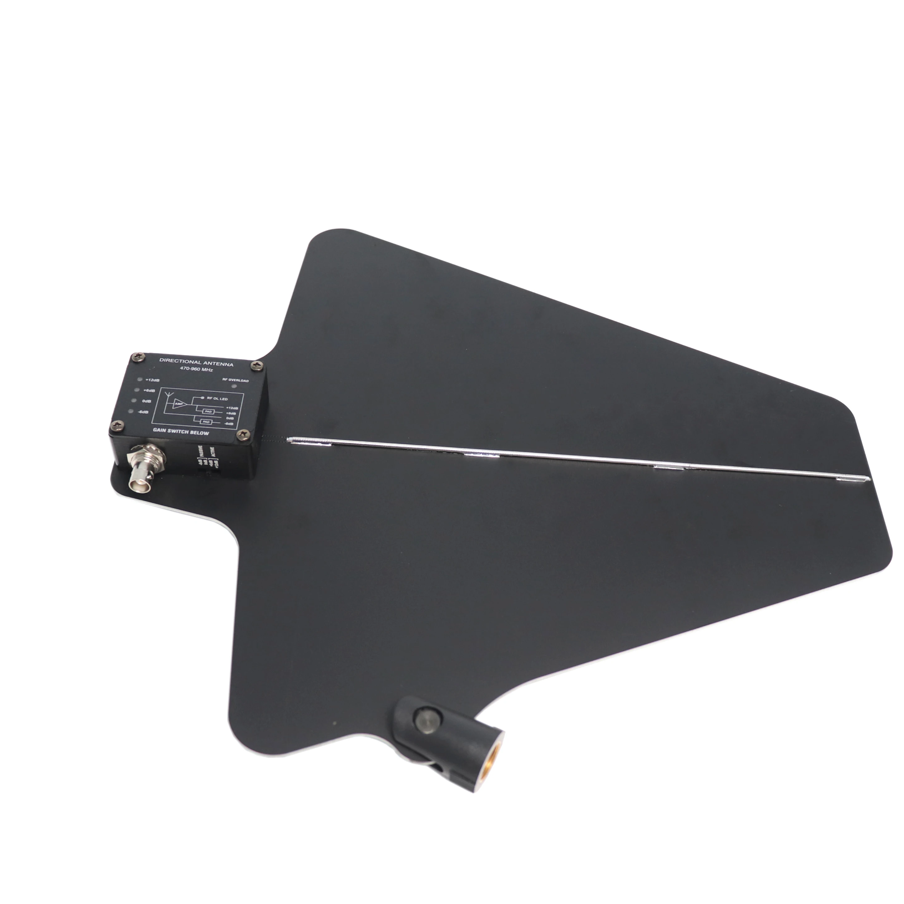 Leicozic UA874 Two Active Directional Antenna & Splitter System Kit UHF Antena Integrated Amp For Microphone Wireless UHF470-950