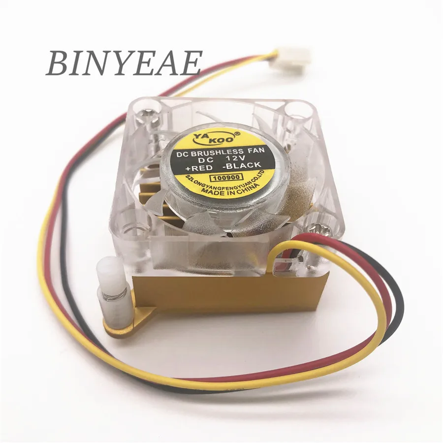 NEUE DC12V 40mm 40x40x2 5mm 4010 Fan Grafikkarte Fan mit Kühlkörper Kühler 59 60MM Pitch-reihe 2pin 3pin – Detail 6