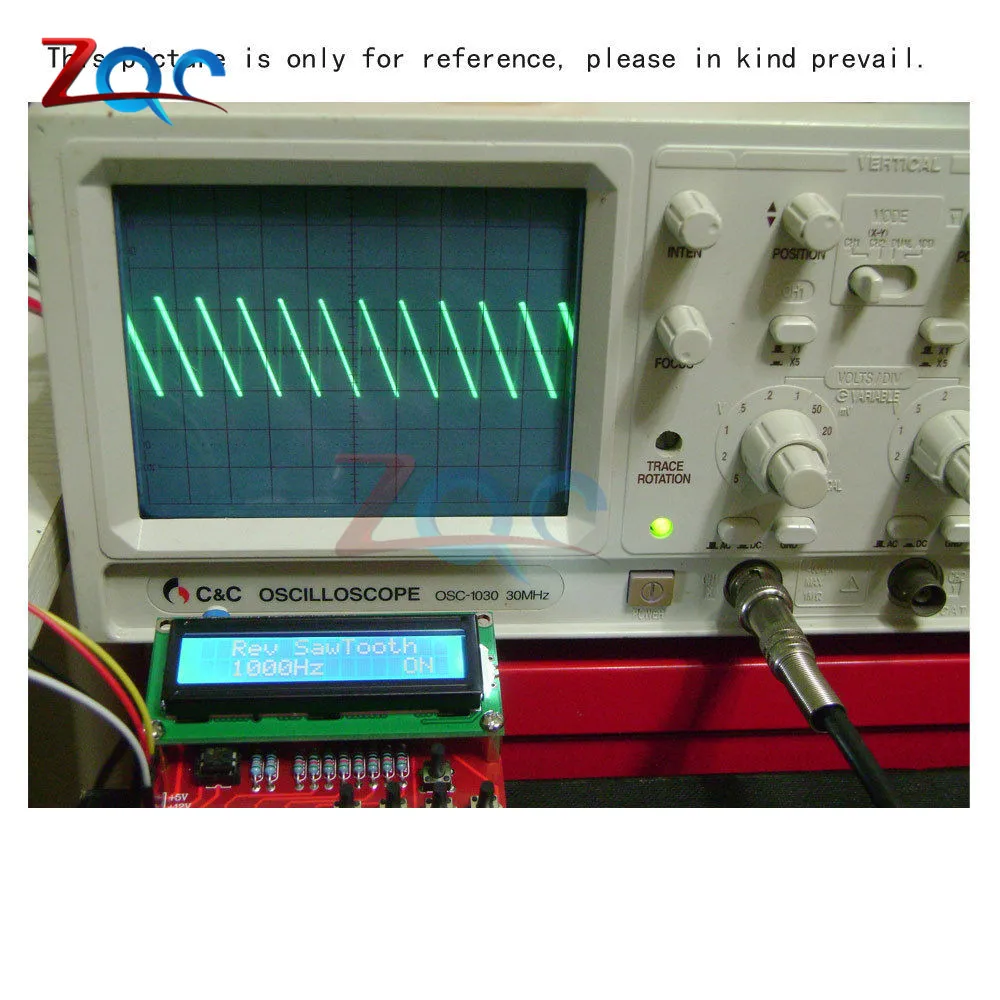 DDS Function Signal Generator DIY Kit Frequency Generator Square Sawtooth Triangle Wave DIY Parts Signal Source Components