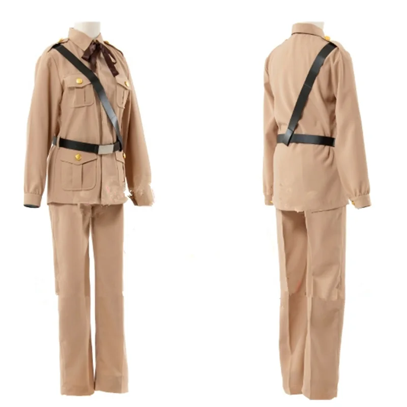 Anime Axis Powers Hetalia Spain Military Uniform Cosplay Costume Customized Size