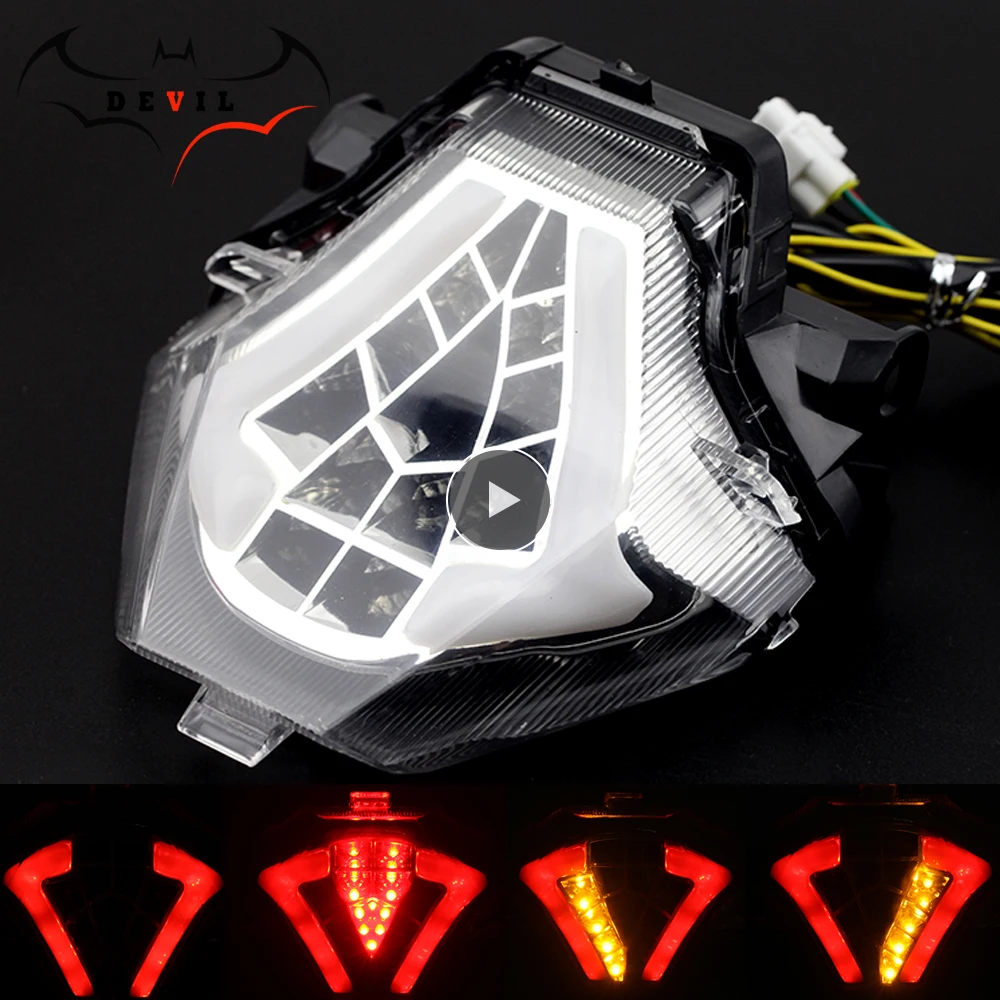 Tail Light For YAMAHA MT 07 MT07 FZ 07 MT 25 MT 03 YZF R3 R25 Motorcycle Accessories  LED turn signals motorcycles turn signal