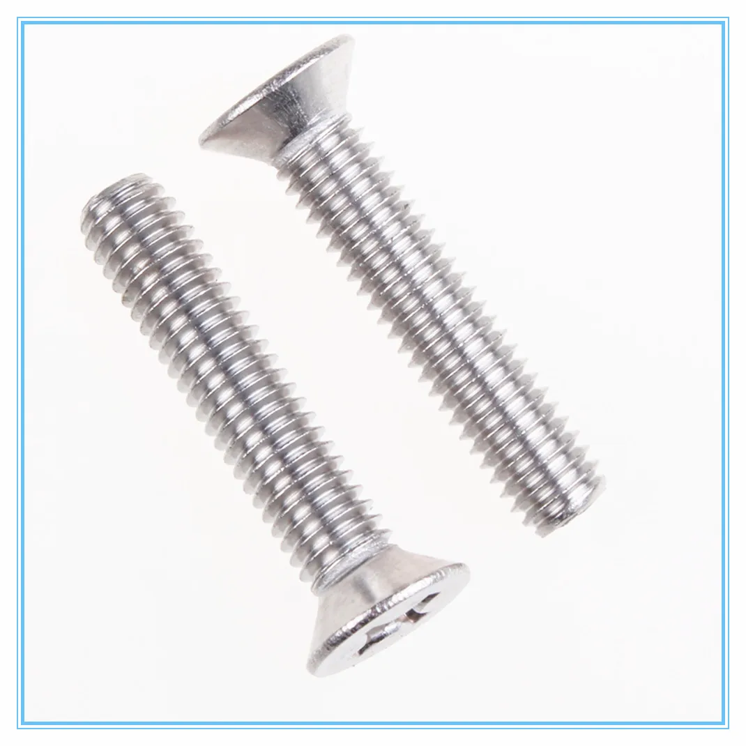 20PCS Iron plated white zinc/color zinc countersunk head screw GB819 cross flat head screw M3/M4/M5*6/8/10/12/16/20/25/30/35mm