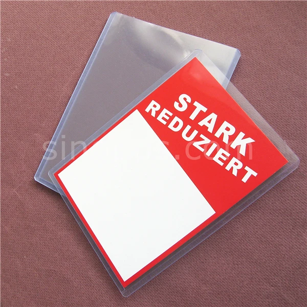 a6 plastic card sleeves 20pcs A6 Card Sleeves Binder Sheets Clear PP Double Sided Pockets Phot –  MEI YI TIAN GROUP