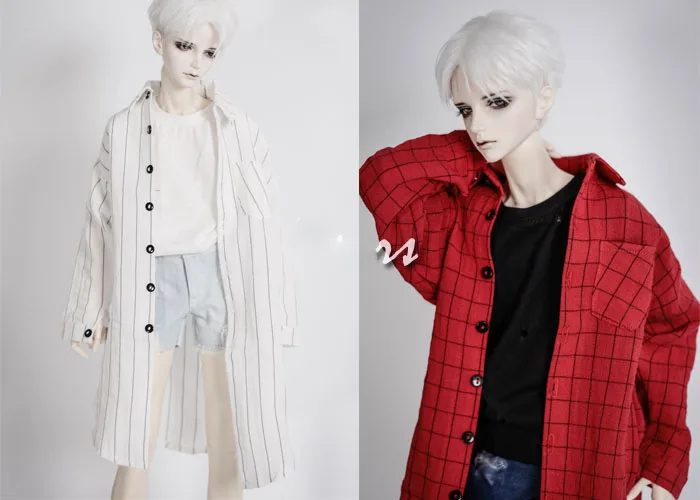 1/4 1/3 escala bjd camisa longa casaco para bjd/sdmsd sd13 menina ssdf tio roupas não incluídas boneca e outros acessórios e2345