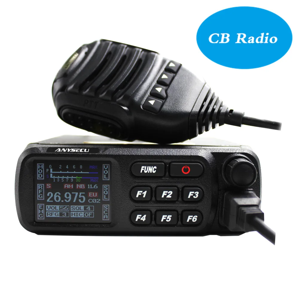 CB 라디오 A-CB27 단파 모바일 라디오, 26.965-27.405MHz AM/FM, 시민 브랜드 리스센스, 무료 27MHZ 단파 라디오 CB-27