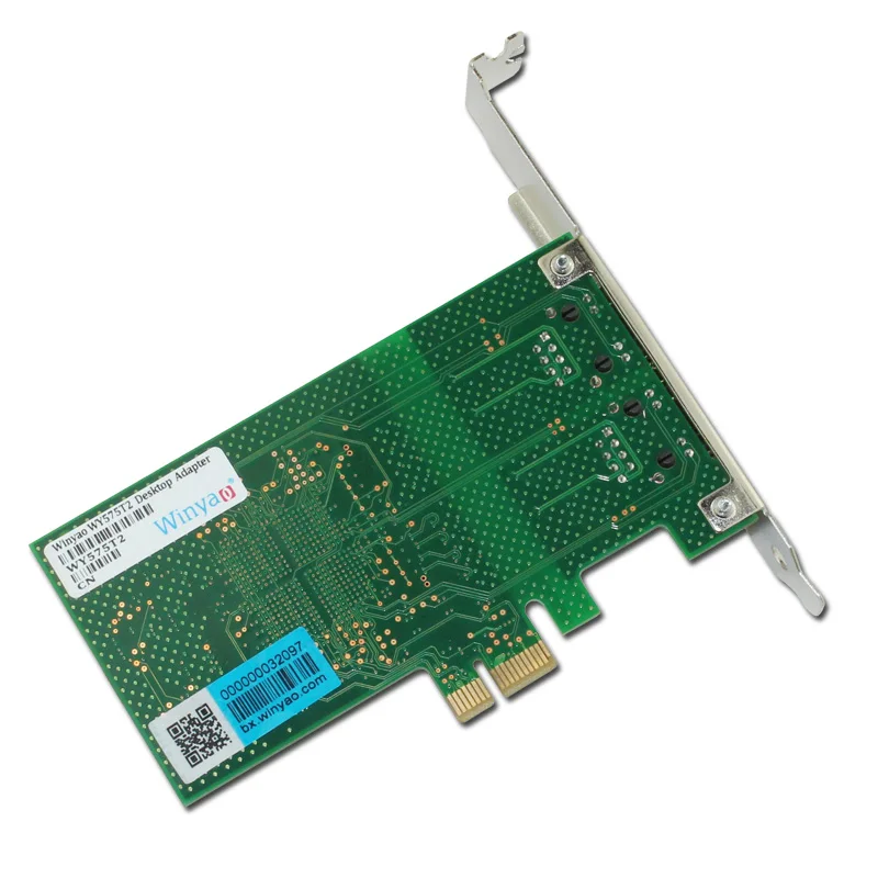 2ポートギガビットイーサネットネットワークアダプター,1000m pci-e x1 nicカード,82575ebチップセット