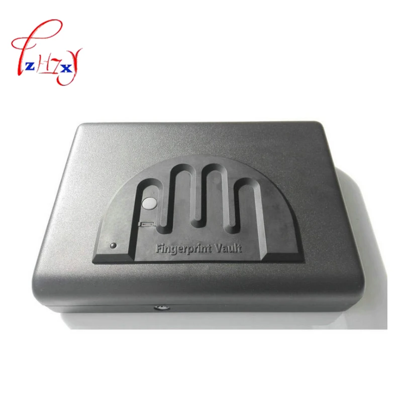 

Fingerprint Safe Box Solid Steel Security Key Lock Safes box For Money Valuables Jewelry Cash gun car safe Pistol Security Box