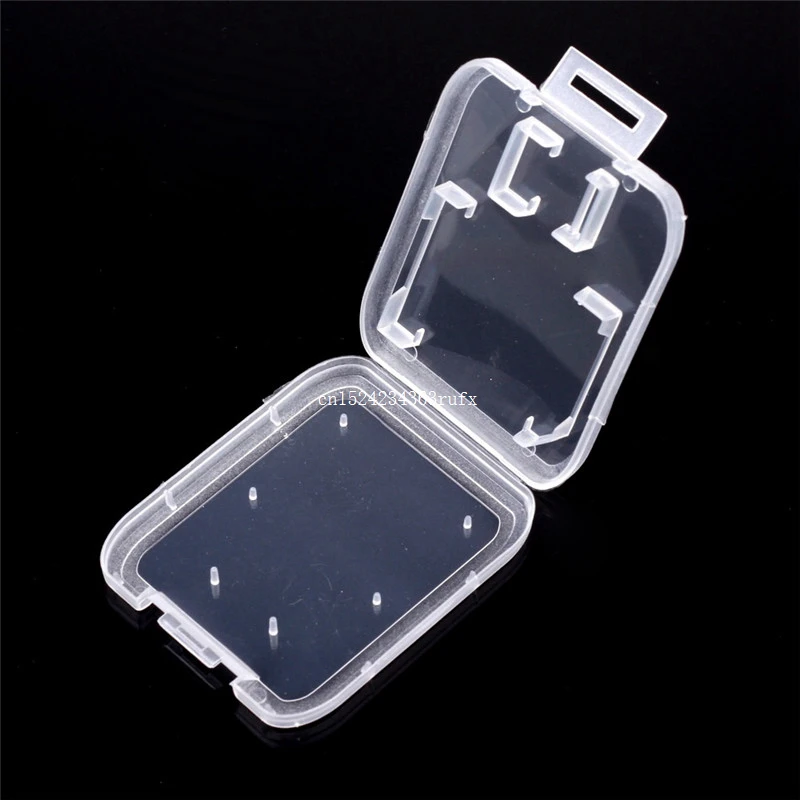 

1000 pcs Memory Card Case Holder Box Storage Carry Storage Box for SD TF Card Plastic Standard SD SDHC Box Case