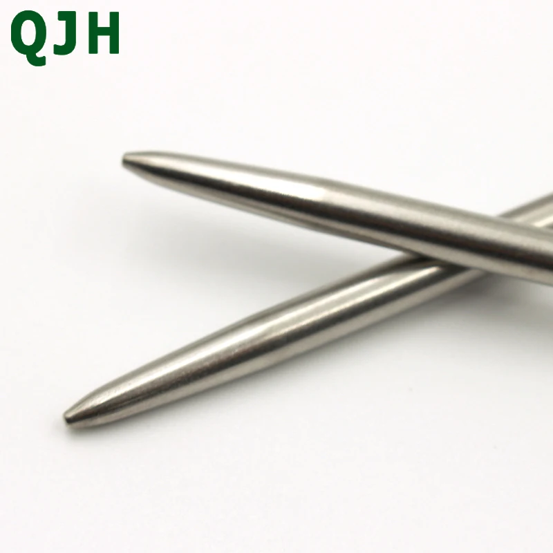 10 Size Knitting Tools Stainless Line Circular Needle Aluminium Handle Ring Needlework for Sweater 80cm Length NEEDLE