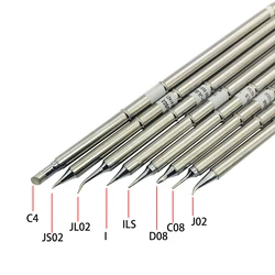 T12 Soldering Solder Iron Tips T12 Series Iron Tip For Hakko FX951 STC AND STM32 OLED Soldering Station Electric Soldering Iron