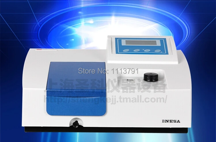 752N  Model UV VIS Spectrophotometer Laboratory Spectrophotometer 220V Wavelength 200-1000 nm