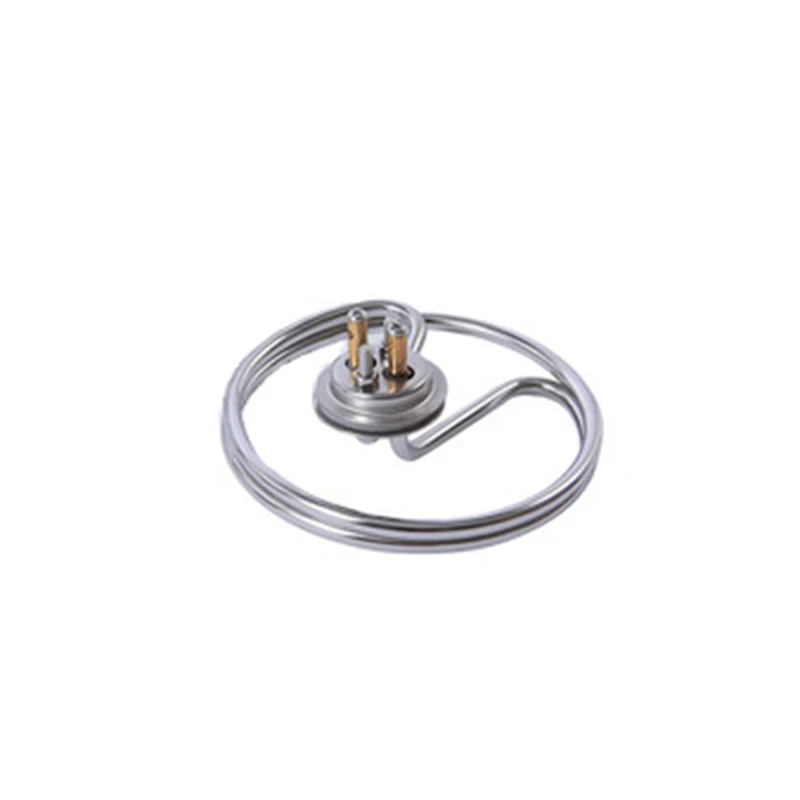 Double Round Type Stainless Steel Liquid Heating Element - 220V 3000W Heating Tube for Towel Car Insulation Barrel