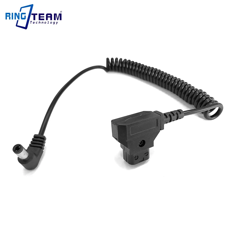 Kabel spiralny D-Tap do DC5,5x2,1MM do kamer Bmcc Bmpc Kabel zasilający — zdjęcie produktu 2