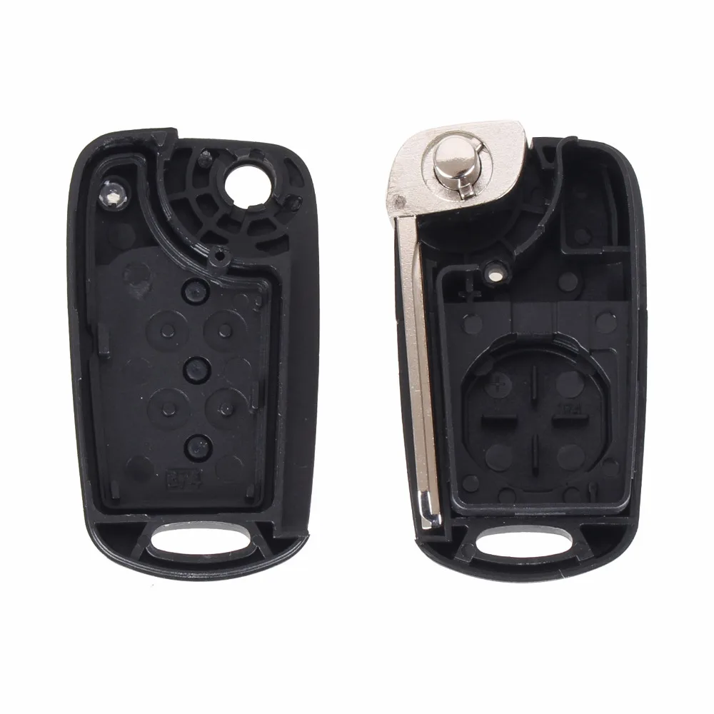 KEYYOU Nuovo di Ricambio 3 Pulsante di Vibrazione Pieghevole Chiave A Distanza Borsette Per Hyundai Kia Soul 2010 2011 2012 2013 Chiavi della