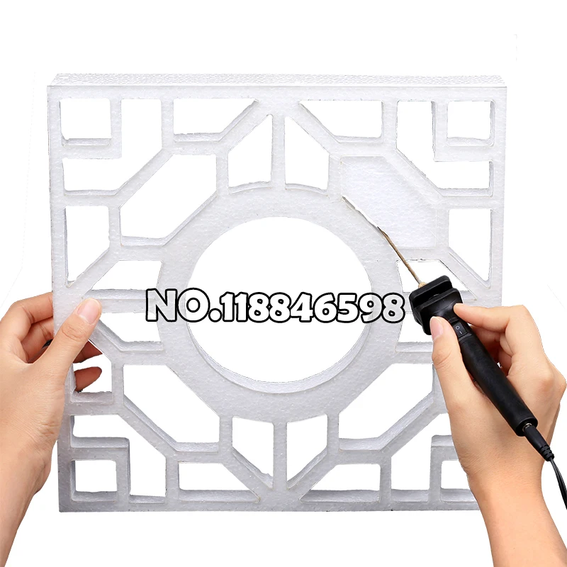 Free Ship1Pc 10CM Craft Hot Knife Styrofoam Cutter Pen Cuts Foam KT Board WAX  All Copper Electronic Voltage Transformer