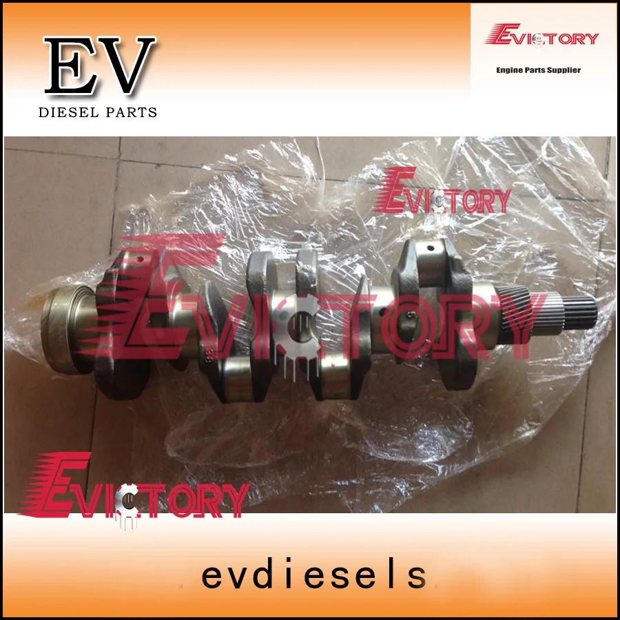 

Steel KubotaV3800 V3800T V3800-DI-T CRANKSHAFT+bearing for Bobcat skid loader A770 S770