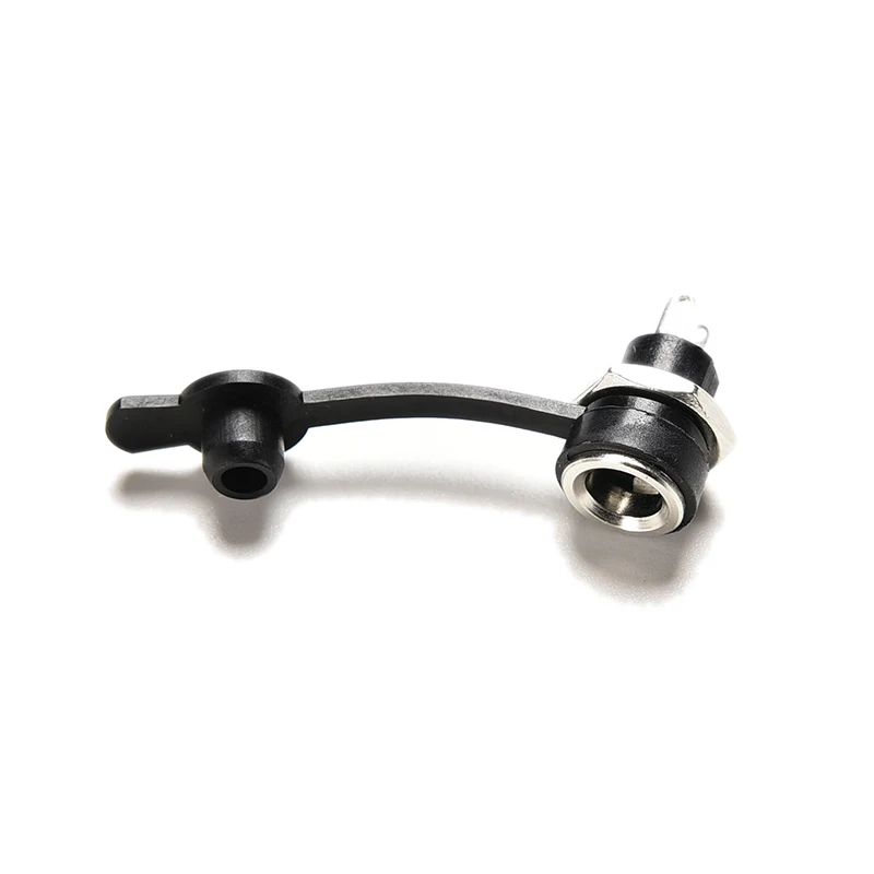 1pcs 3A 5.5 x2.1mm Black Waterproof DC Power Socket Jack Power Charger Plug Panel Mount Female Mount Connector