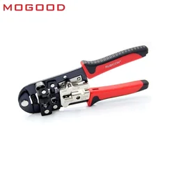 MoGood-Herramienta de Cable de red Original de Japón, crimpadora RJ-45 /RJ-11 8P/6P para cámara IP CCTV y teléfono