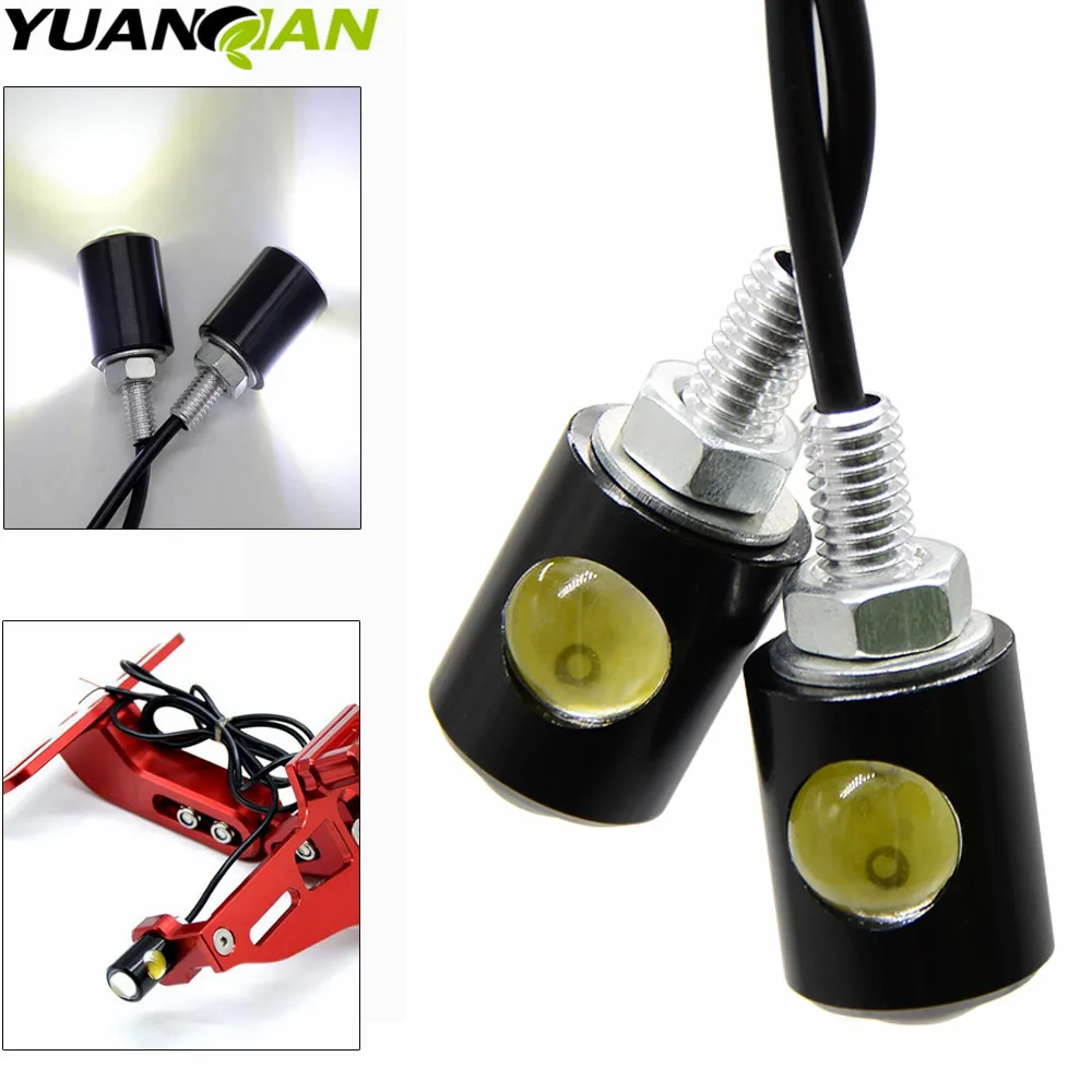 

1 Pair LED Universal Motorcycle Turn Signal Light turning Indicator Blinker Flash Lamp Motor Refit FOR KAWASAKI YAMAHA BMW