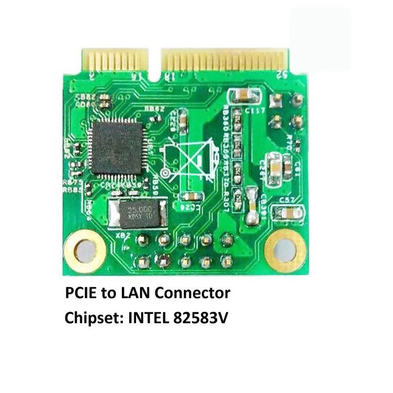 

Mini pcie to LAN connector 1000 Mbs / Intel INTEL 82583V / I211AT