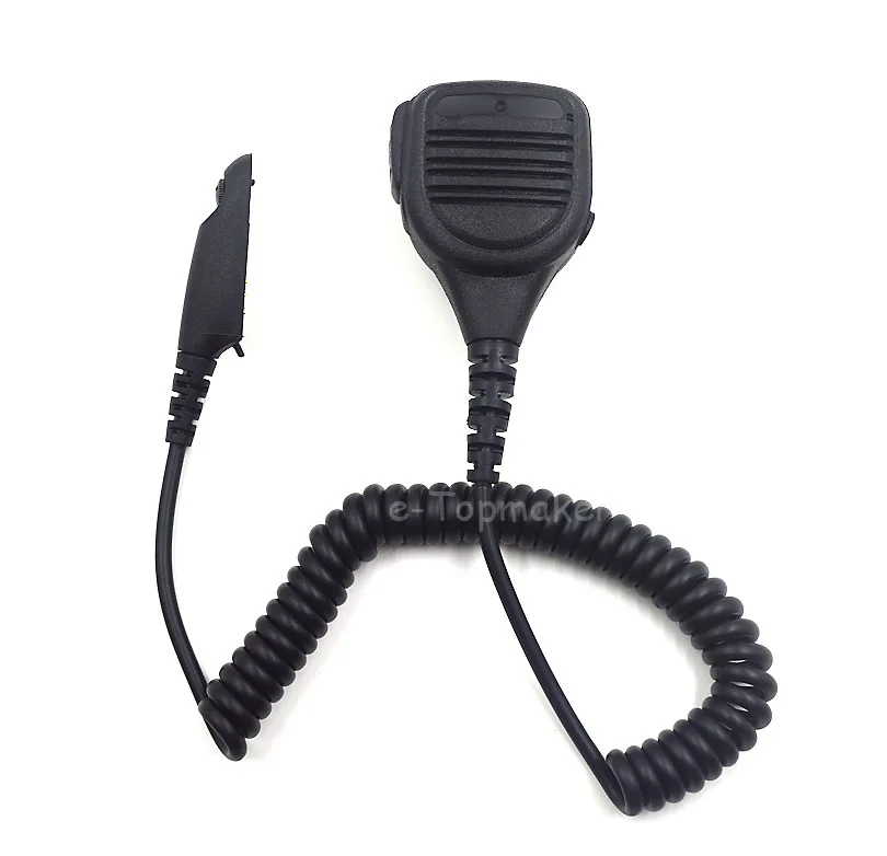 Water Resistant Speaker Mic Microphone PTT for Motorola Walkie Talkie GP328 Two Way Radio PRO5150 GP338 GP380 GP680 HT750 GP340