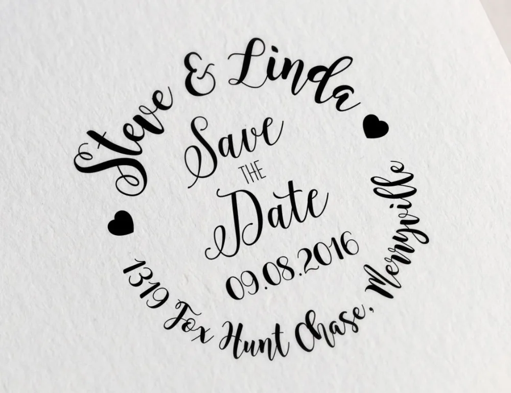 Custom Save the Date Stamp,Personalized Custom Rubber Stamp,wedding favor