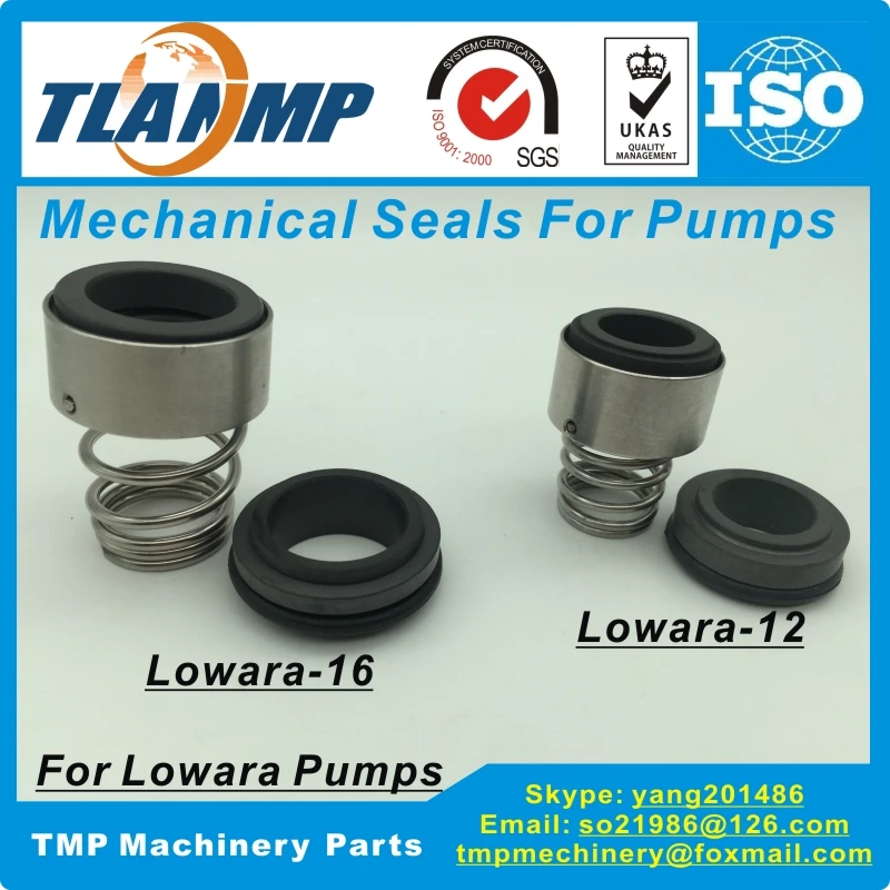 LWL-12 ( Rote-n-5-12 ), LWL-16 ( Rote-n-5-16 ), LWL-22 ( Rote-n-5-22 ) Mechanical Seals for LO-WA-RA SHS Pumps